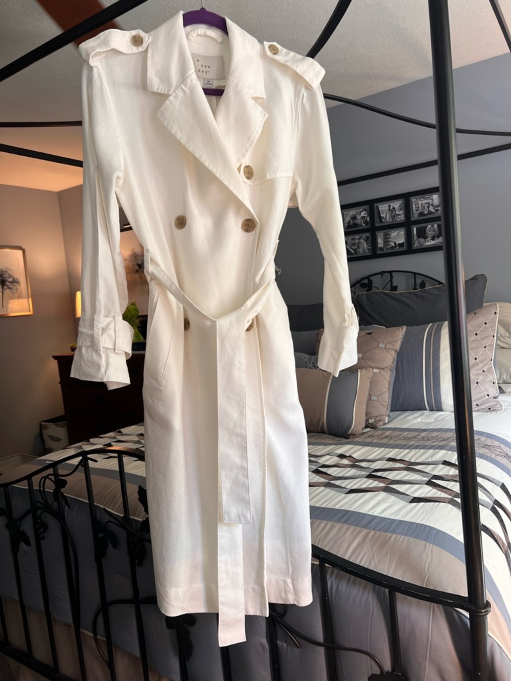 Target White Collared Shirt Jacket by a.new day